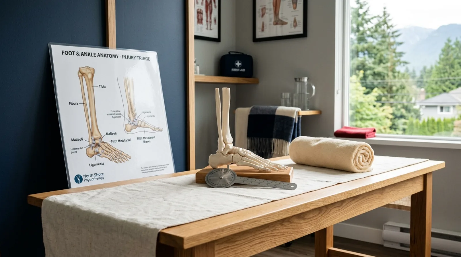 Sprained Ankle: When You Actually Need an X-ray (The Ottawa Ankle Rules)